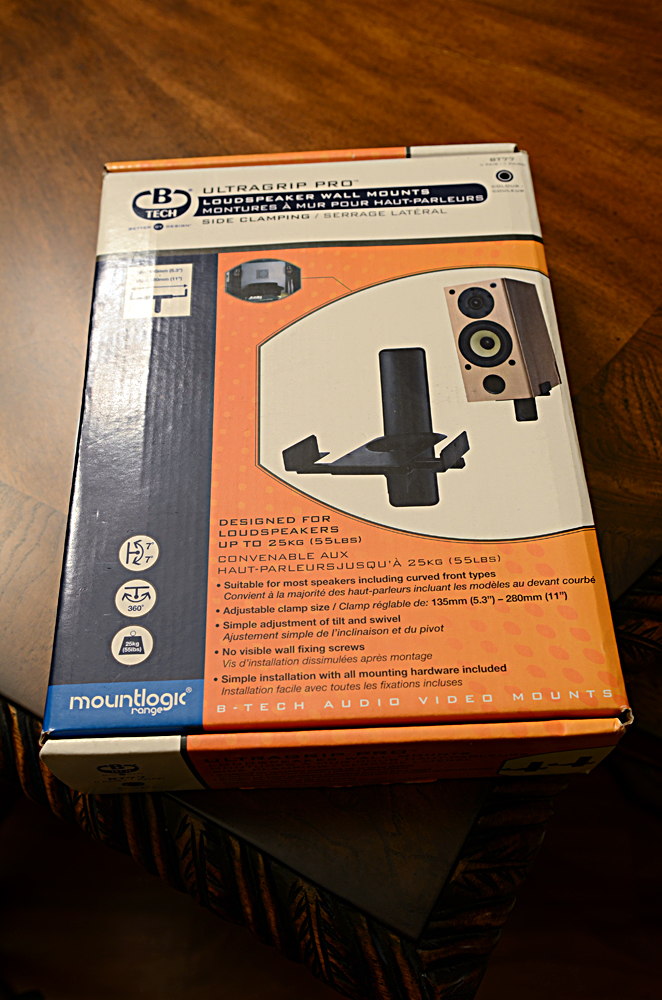 SOLD Pinpoint AM40 & BTech BT77 Side Clamping Speaker Mounts SOLD