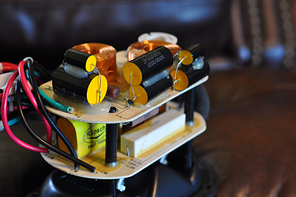 Klipsch Premiere crossover and bracing/driver pics? Home Theater