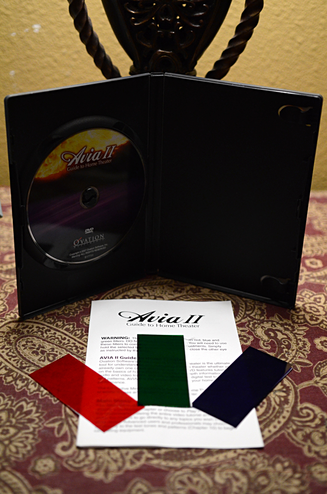 SOLD Avia II Guide to Home Theater Calibration Disk with Color